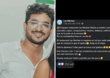 Restaurante promete regalar S/.1 a trabajador por cada reacción a su saludo de cumpleaños en Facebook