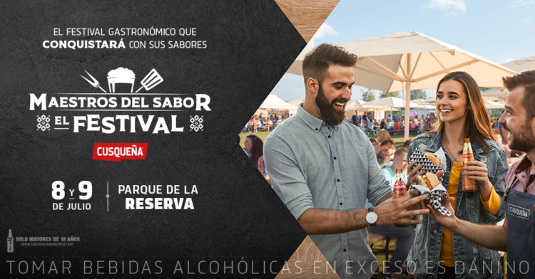 Cusqueña trae por primera vez "Maestros del sabor: El Festival" 1 NOTA EN EL PORTAL
