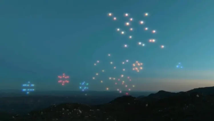 Reemplazan fuegos artificiales por drones en USA para celebrar el 4 de julio 1 Reemplazan fuegos artificiales por drones en USA para celebrar el 4 de julio