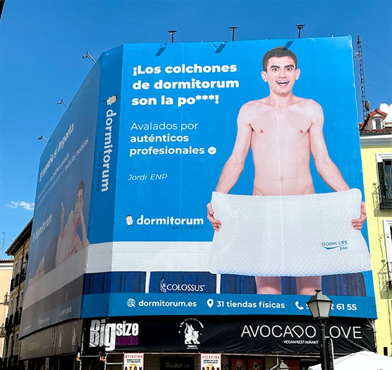 Marca de colchones lanza provocativa campaña con actor porno como protagonista 2 Marca de colchones lanza provocativa campaña con actor porno como protagonista