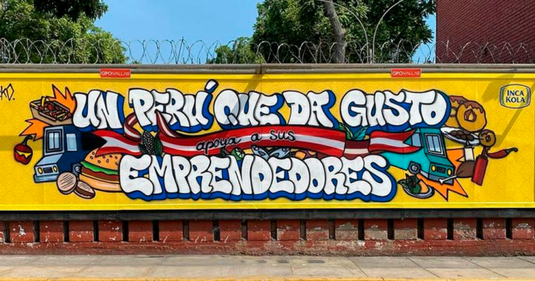 Creatividad y disrupción: Terko interviene elementos de GPO Vallas para campaña de Inca Kola 1 Creatividad y disrupción: Terko interviene elementos de GPO Vallas para campaña de Inca Kola