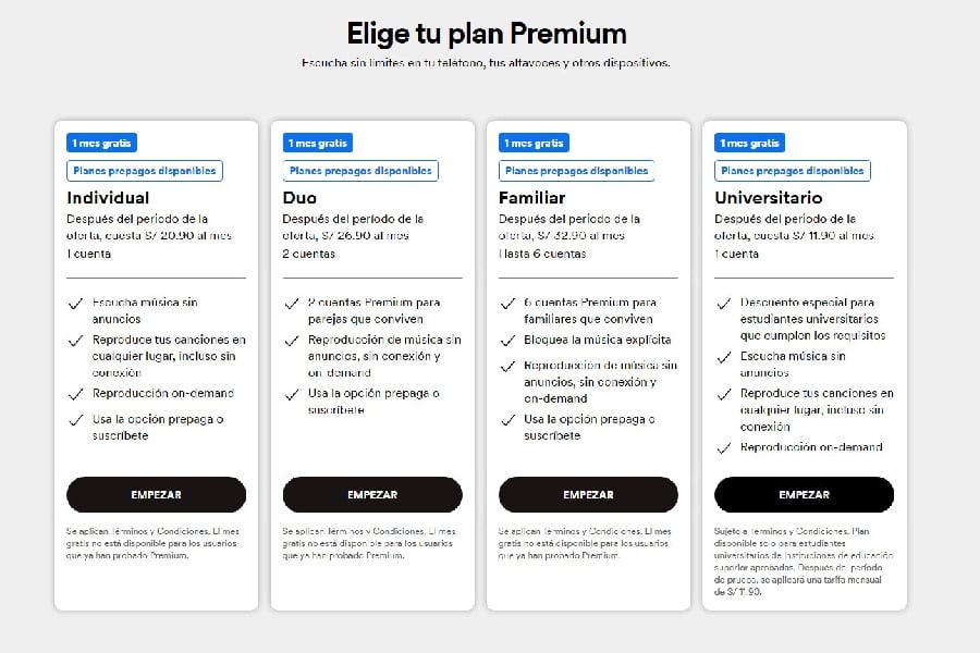 Por primera vez en su historia, Spotify modifica sus tarifas: ¿Cuánto costará el servicio ahora? 2 premium 100