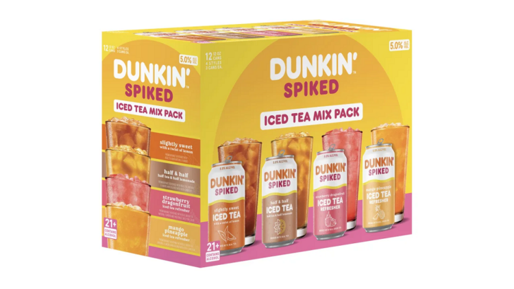 Dunkin’ apuesta por convertir sus cafés y tés helados en bebidas con alcohol