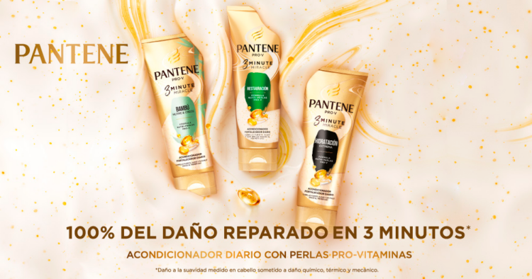 <strong>El nuevo acondicionador Pantene 3 Minute Miracle ofrece tres veces más poder reparador</strong> 1 portal panten