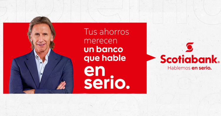 <strong>Scotiabank reposiciona su marca corporativa de la mano de Ricardo Gareca</strong> 1 portal scotiabank
