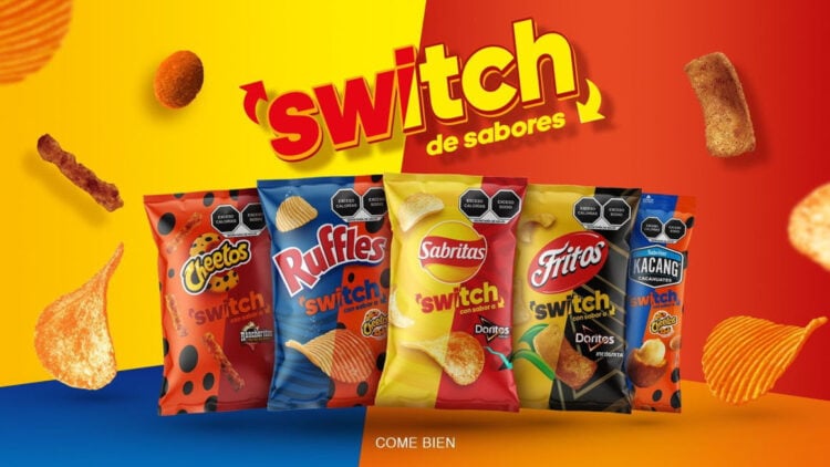 Lay’s (Sabritas) lanza plataforma Switch para combinar los sabores de sus productos