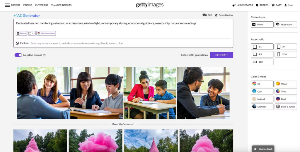 Getty Images contará con IA generativa para crear imágenes 3 Getty Images contará con IA generativa para crear imágenes
