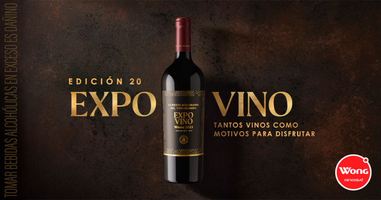 Expovino Wong cumple 20 años y lo celebra presentando su vino propio