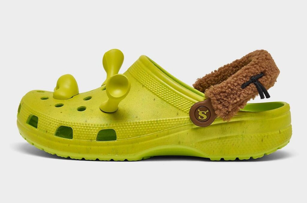 Crocs lanzará una versión inspirada en Shrek