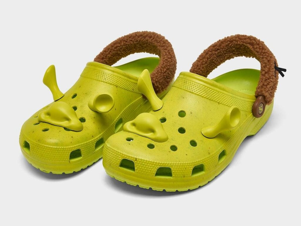 Crocs lanzará una versión inspirada en Shrek