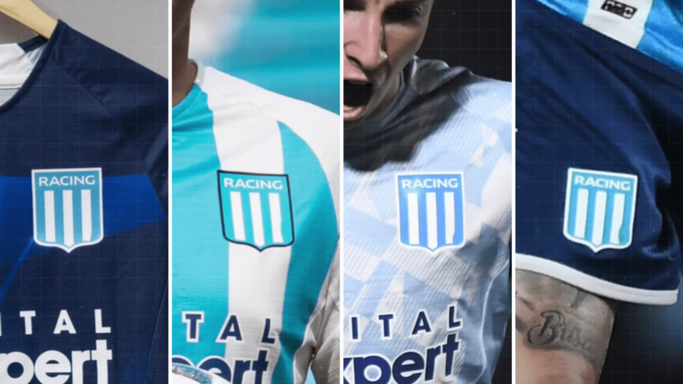 Racing transformó lentamente su escudo por una preocupante causa 1 Racing transformó lentamente su escudo por una preocupante causa