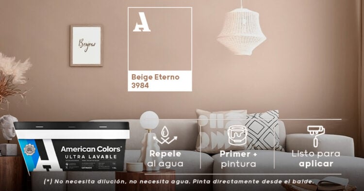 American Colors, la pintura premium para renovar cualquier espacio del hogar 1 PORTAL 3 2