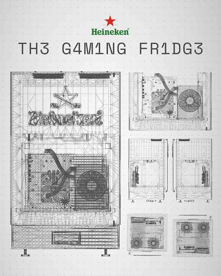 Mantener la PC y las cervezas frías a la vez es posible con este lanzamiento de Heineken 2 Mantener la PC y las cervezas frías a la vez es posible con este lanzamiento de Heineken