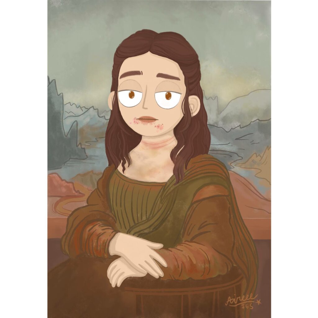 cuadro mona lisa almirall 1