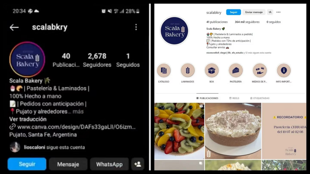 La publicidad accidental de Lionel Scaloni que multiplicó los seguidores de una pastelería