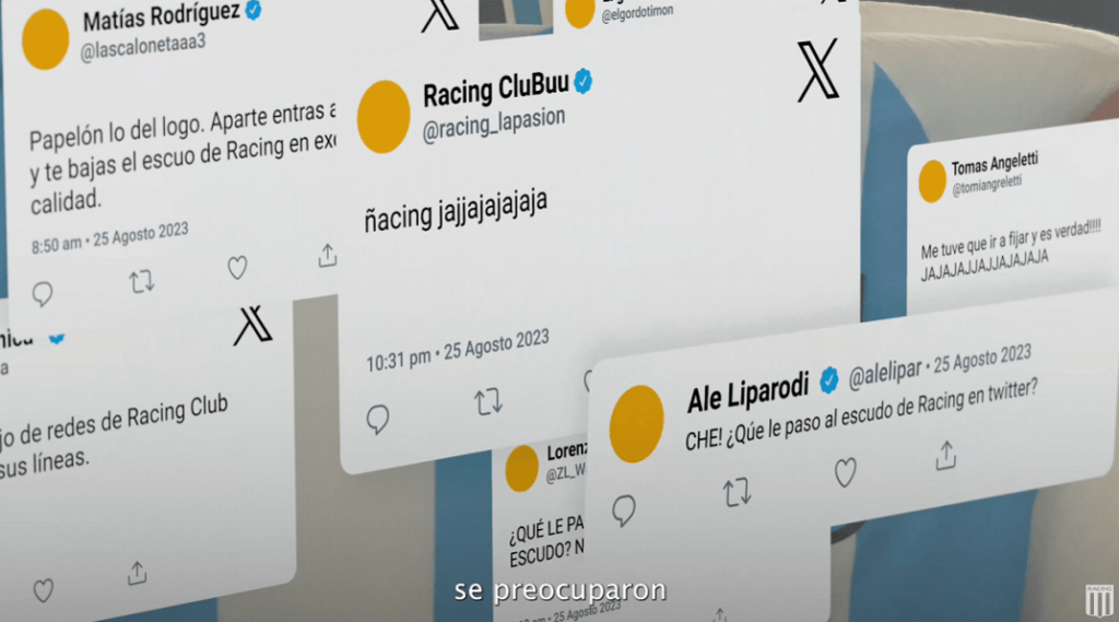 Racing transformó lentamente su escudo por una preocupante causa 2 Racing transformó lentamente su escudo por una preocupante causa