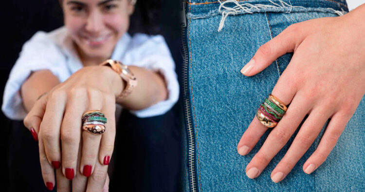 US$19.680 por un anillo con forma de hamburguesa: ¿por qué el fashion food está teniendo tanta popularidad?