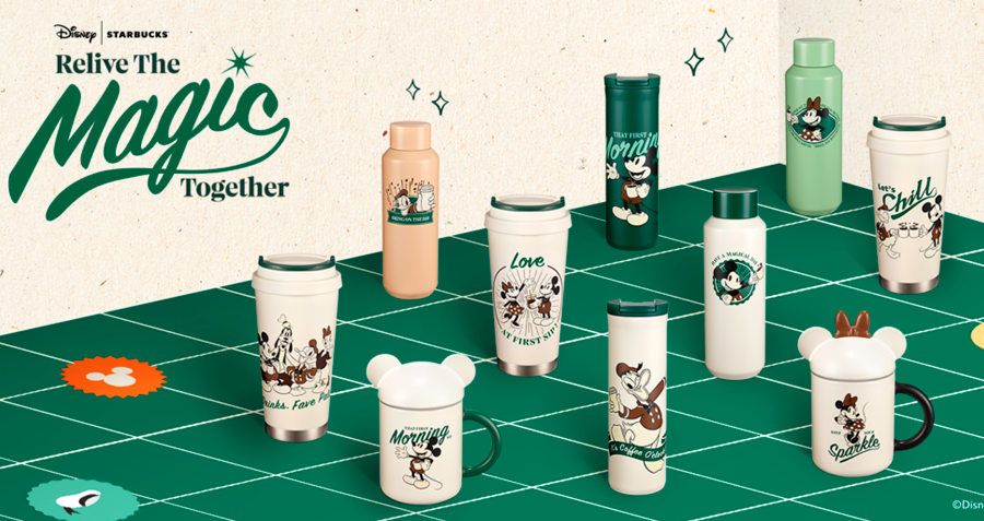 Starbucks y Disney te invitan a revivir la magia con diseños vintage 2 star