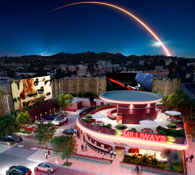 Los Ángeles tendrá un autocine de Tesla con cargadores para autos eléctricos 3 tesla 1