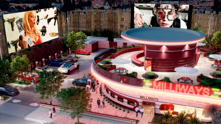 Los Ángeles tendrá un autocine de Tesla con cargadores para autos eléctricos 1 tesla 3