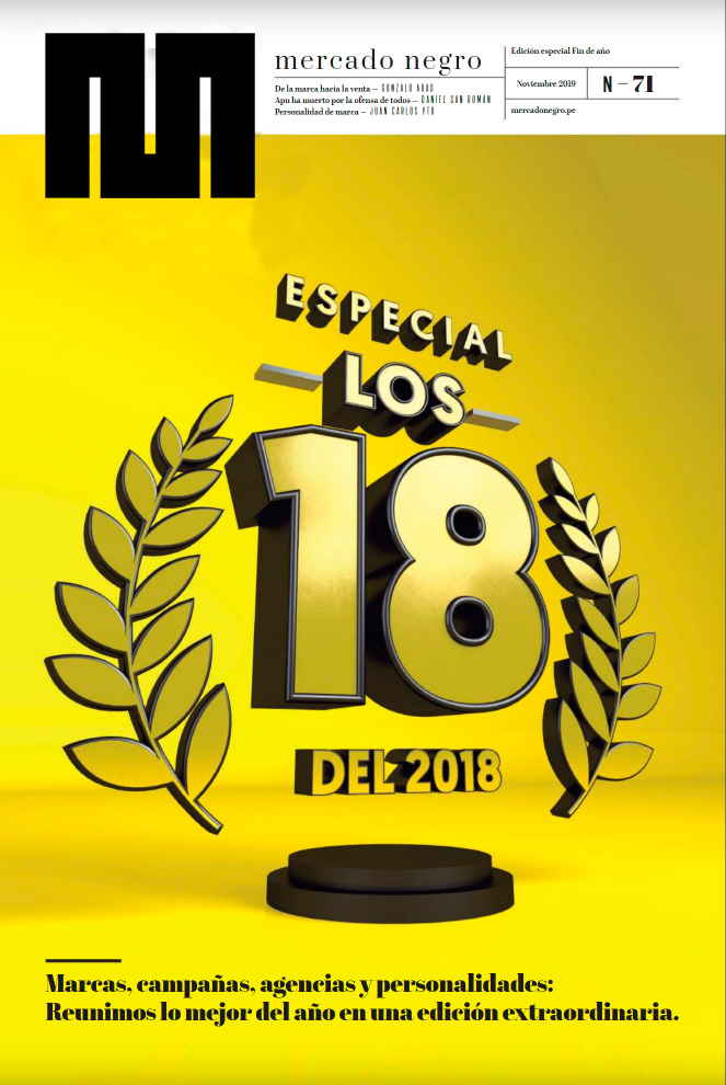 Los 23 del 2023: Mercado Negro: 20 Años de innovación y compromiso con la industria publicitaria peruana 5 Especial los 18 del 2018