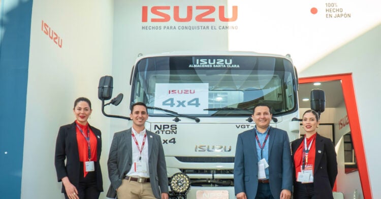 Isuzu, marca líder de su categoría, se estrena en el Perumin y deja huella 1 Isuzu, marca líder de su categoría, se estrena en el Perumin y deja huella