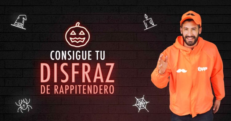 ¿Sabías que Rappi vendió por Halloween disfraces de rappitenderos en su app? 1 PORTAL 49