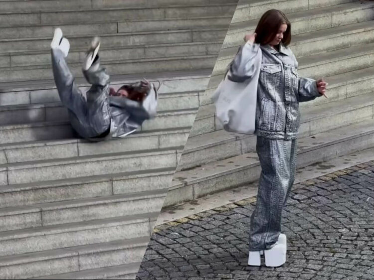 ¿Una caída estrepitosa o una campaña creativa? Así promociona Marc Jacobs su nuevo bolso 1 ¿Una caída estrepitosa o una campaña creativa? Así promociona Marc Jacobs su nuevo bolso