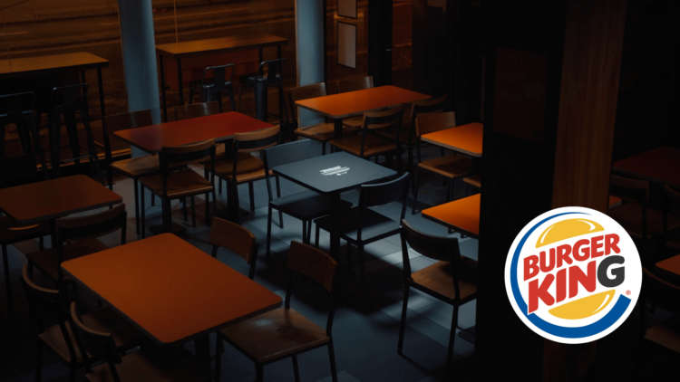 Francia: Burger King tiñe de gris la última letra de su nombre, ¿por qué? 1 Burger King gris