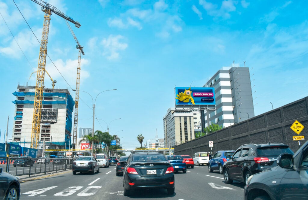 Clear Channel amplía su cobertura de pantallas con 2 de las mejores ubicaciones de Lima 3 PD96 4