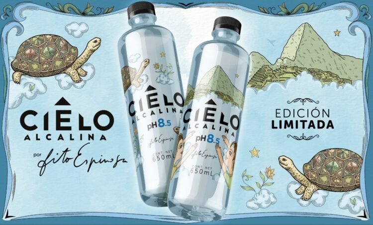 Cielo y Fito Espinosa lanzan edición limitada inspirada en Machu Picchu y las Islas Galápagos