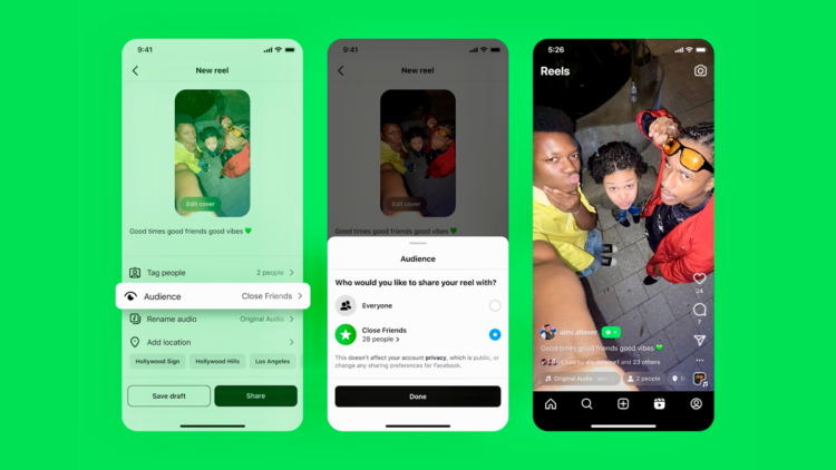 Instagram lanza ‘Mejores Amigos’ para Feed y Reels, una función para compartir contenido de forma privada 1 insta w