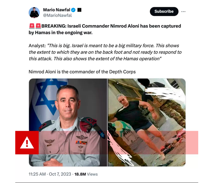 Los influencers que ganan dinero desinformando sobre la guerra entre Israel y Hamás 3 mario