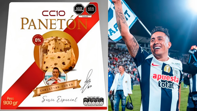 Christian Cueva lanza su propio panetón para esta Navidad 1 CUEVA PANE