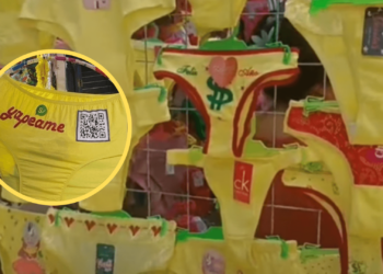 ropa interior amarilla