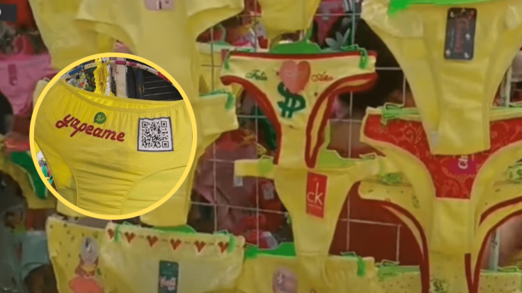 ropa interior amarilla