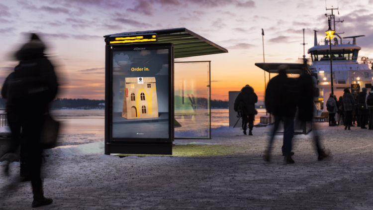 McDonald's transforma bolsas de papel en hogares en su última campaña