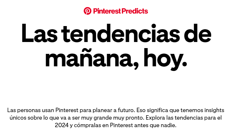 Las 23 tendencias más solicitadas en 2024, según Pinterest 3 Tendencias Pinterest