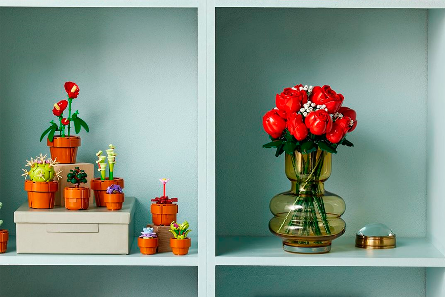 Lego lanza su Ramo de Rosas Lego Icons como parte de su colección botánica 4 lego 3