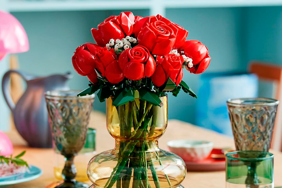 Lego lanza su Ramo de Rosas Lego Icons como parte de su colección botánica 3 lego 5
