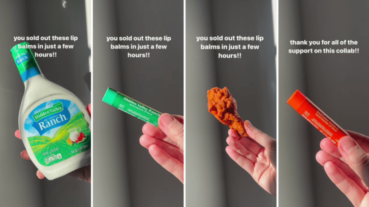 Labiales con sabor a alitas de pollo