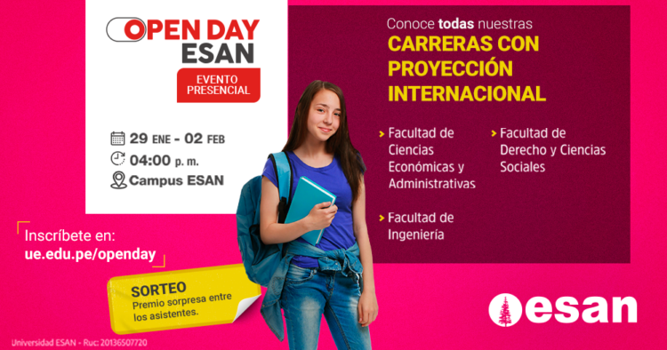 Open Day ESAN 2024: presentación de carreras con proyección internacional 1 PORTAL 1