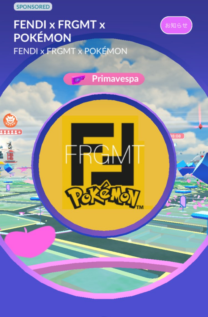 Pokemon GO y Fendi