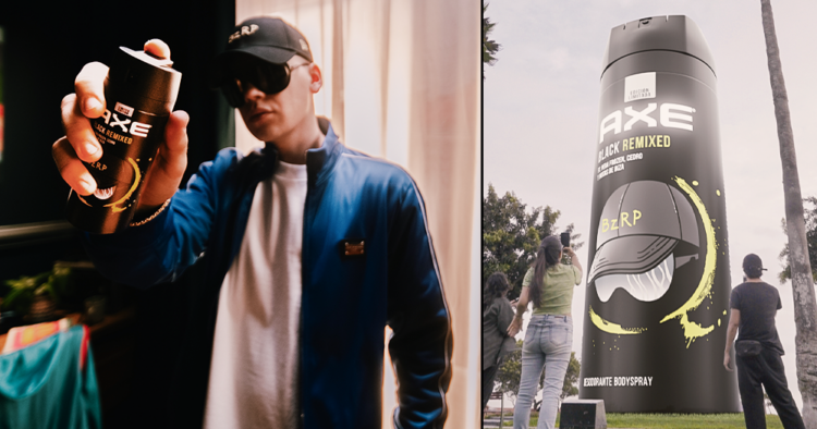 Una lata gigante de AXE Black Remixed x Bizarrap reemplaza el faro de la Costa Verde en Lima 1 AXE Imagen Nota Portal 1000x525