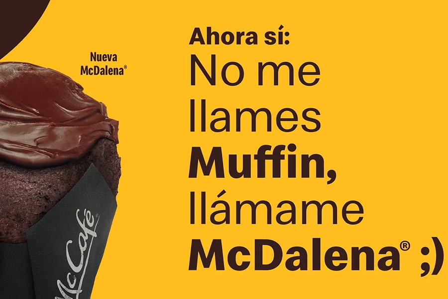 “Llámame McDalena”, la adaptación local de McDonald’s que renuncia al McMuffin 2 McDalena