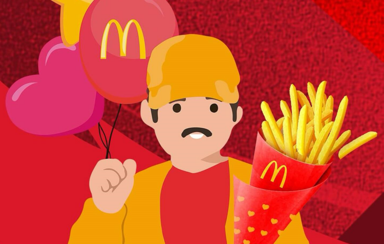 “Adiós a los regalos de siempre”: McDonald’s ofrecerá ramos de papas fritas en San Valentín 1 McDonald's ramo papas fritas