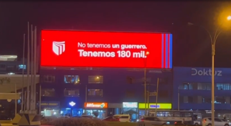 “No tenemos un guerrero. Tenemos 180 mil”, la publicidad de UCV que capitaliza la coyuntura 1 UCV PUBLICIDAD