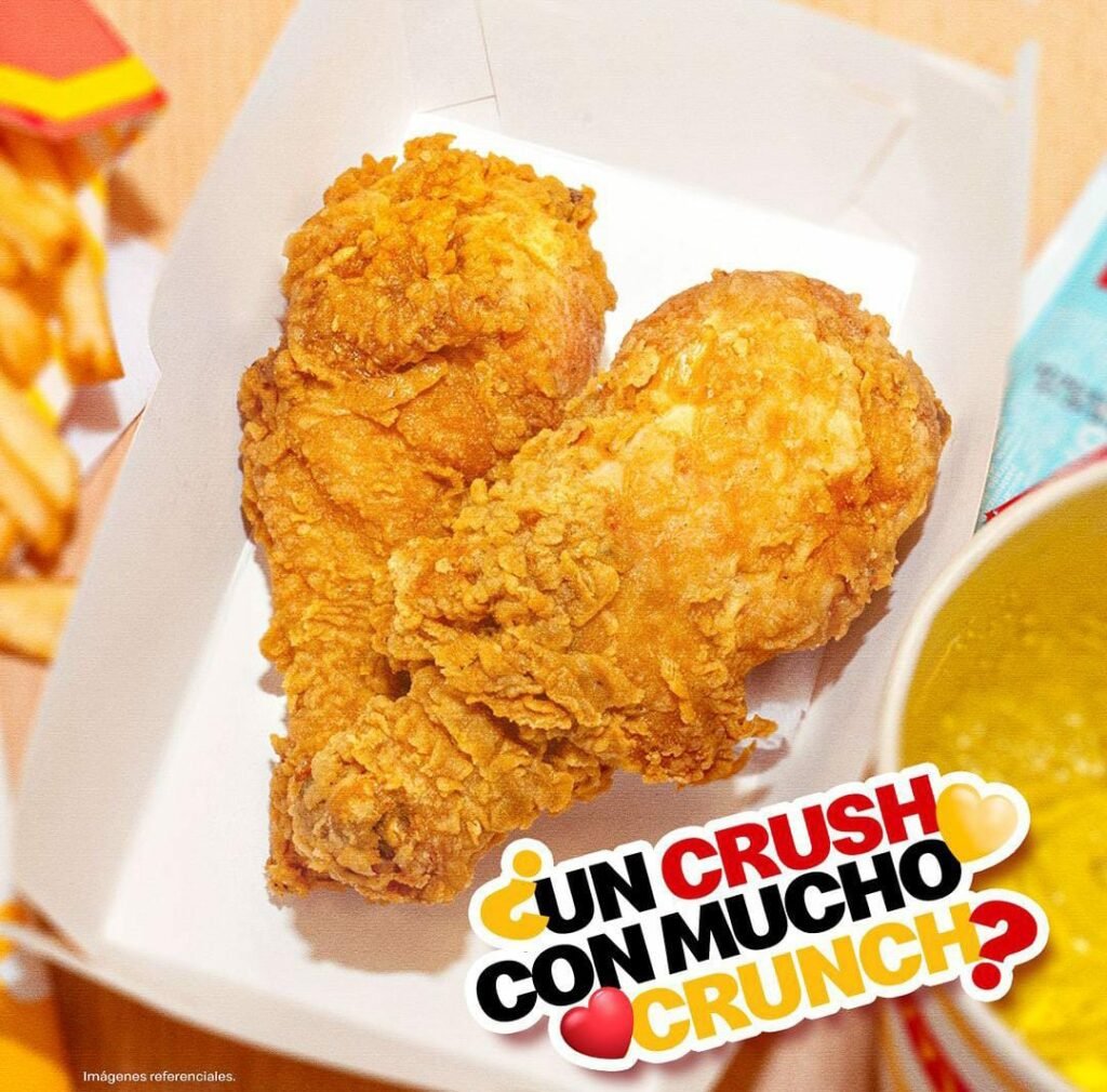 Crush x Crunch: la promo de McDonald’s Perú que entregará pollo gratis por San Valentín 2 McDonald’s Perú pollo gratis San Valentín