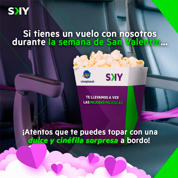 Sky tiene preparado una sorpresa para sus consumidores por San Valentín 2 sky