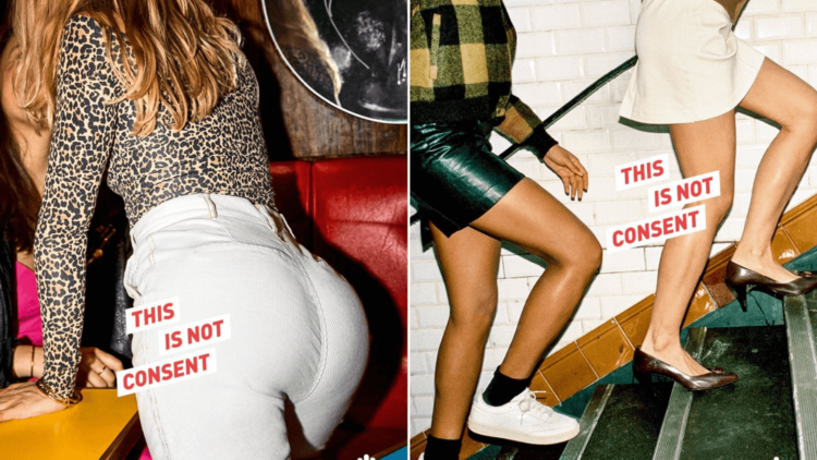 "Esto no es consentimiento": campaña afirma que ninguna vestimenta justifica agresiones 1 No es consentimiento